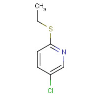 102645-38-5 5-chloro-2-ethylsulfanylpyridine chemical structure