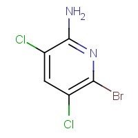 105751-20-0 6-bromo-3,5-dichloropyridin-2-amine chemical structure