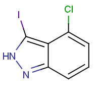 518990-33-5 4-chloro-3-iodo-2H-indazole chemical structure