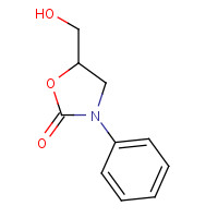 29218-21-1 5-(hydroxymethyl)-3-phenyl-1,3-oxazolidin-2-one chemical structure