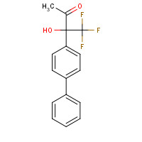 1323955-57-2 4,4,4-trifluoro-3-hydroxy-3-(4-phenylphenyl)butan-2-one chemical structure