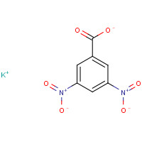 16345-42-9 potassium;3,5-dinitrobenzoate chemical structure