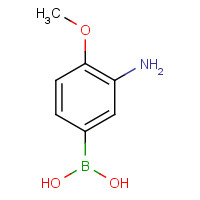 879893-98-8 (3-amino-4-methoxyphenyl)boronic acid chemical structure
