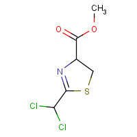 321371-28-2 methyl 2-(dichloromethyl)-4,5-dihydro-1,3-thiazole-4-carboxylate chemical structure