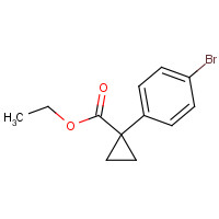 1215205-50-7 ethyl 1-(4-bromophenyl)cyclopropane-1-carboxylate chemical structure