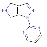 1350652-38-8 1-pyrimidin-2-yl-5,6-dihydro-4H-pyrrolo[3,4-c]pyrazole chemical structure