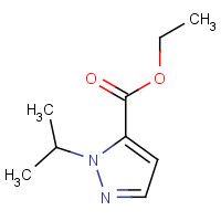 1007504-99-5 ethyl 2-propan-2-ylpyrazole-3-carboxylate chemical structure