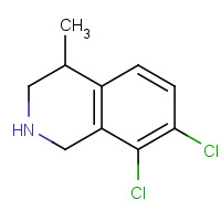 781564-16-7 7,8-dichloro-4-methyl-1,2,3,4-tetrahydroisoquinoline chemical structure