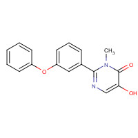 1333240-02-0 5-hydroxy-3-methyl-2-(3-phenoxyphenyl)pyrimidin-4-one chemical structure