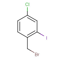 343929-11-3 1-(bromomethyl)-4-chloro-2-iodobenzene chemical structure