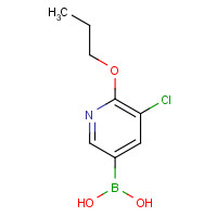 1150114-70-7 (5-chloro-6-propoxypyridin-3-yl)boronic acid chemical structure