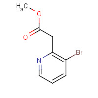192642-95-8 methyl 2-(3-bromopyridin-2-yl)acetate chemical structure