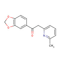 356560-89-9 1-(1,3-benzodioxol-5-yl)-2-(6-methylpyridin-2-yl)ethanone chemical structure