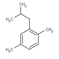 55669-88-0 1,4-dimethyl-2-(2-methylpropyl)benzene chemical structure