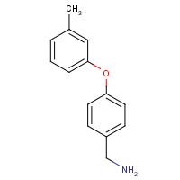 864263-07-0 [4-(3-methylphenoxy)phenyl]methanamine chemical structure