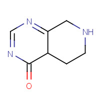 1209782-72-8 5,6,7,8-tetrahydro-4aH-pyrido[3,4-d]pyrimidin-4-one chemical structure