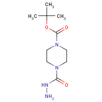 874842-90-7 tert-butyl 4-(hydrazinecarbonyl)piperazine-1-carboxylate chemical structure