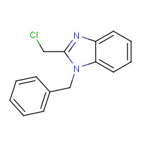 7192-00-9 1-benzyl-2-(chloromethyl)benzimidazole chemical structure
