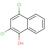 2050-76-2 2,4-dichloronaphthalen-1-ol chemical structure
