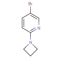 708273-64-7 2-(azetidin-1-yl)-5-bromopyridine chemical structure