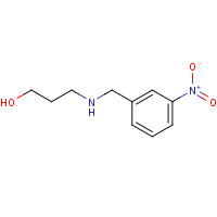 161798-69-2 3-[(3-nitrophenyl)methylamino]propan-1-ol chemical structure