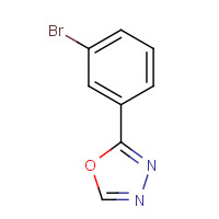5378-34-7 2-(3-bromophenyl)-1,3,4-oxadiazole chemical structure
