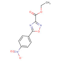 37384-65-9 ethyl 5-(4-nitrophenyl)-1,2,4-oxadiazole-3-carboxylate chemical structure