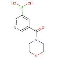 1383995-24-1 [5-(morpholine-4-carbonyl)pyridin-3-yl]boronic acid chemical structure