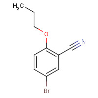 279262-21-4 5-bromo-2-propoxybenzonitrile chemical structure