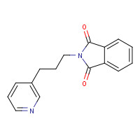 84200-00-0 2-(3-pyridin-3-ylpropyl)isoindole-1,3-dione chemical structure