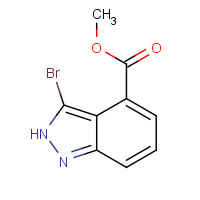 885271-63-6 methyl 3-bromo-2H-indazole-4-carboxylate chemical structure