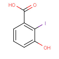 75821-44-2 3-hydroxy-2-iodobenzoic acid chemical structure