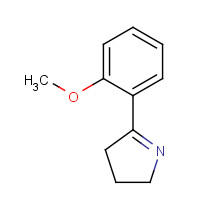 98464-65-4 5-(2-methoxyphenyl)-3,4-dihydro-2H-pyrrole chemical structure