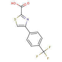 886366-98-9 4-[4-(trifluoromethyl)phenyl]-1,3-thiazole-2-carboxylic acid chemical structure