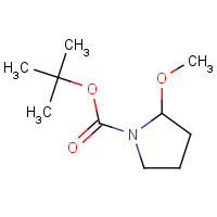 144688-69-7 tert-butyl 2-methoxypyrrolidine-1-carboxylate chemical structure
