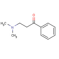 3506-36-3 3-(dimethylamino)-1-phenylpropan-1-one chemical structure