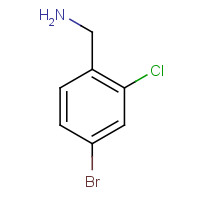 771574-32-4 (4-bromo-2-chlorophenyl)methanamine chemical structure