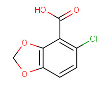 379229-83-1 5-chloro-1,3-benzodioxole-4-carboxylic acid chemical structure