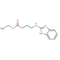 401579-27-9 ethyl 4-(1H-benzimidazol-2-ylamino)butanoate chemical structure