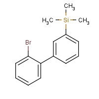 187275-75-8 [3-(2-bromophenyl)phenyl]-trimethylsilane chemical structure