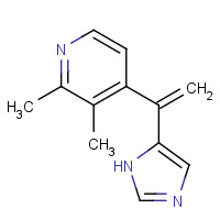 1239649-33-2 4-[1-(1H-imidazol-5-yl)ethenyl]-2,3-dimethylpyridine chemical structure