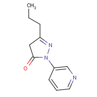 184708-00-7 5-propyl-2-pyridin-3-yl-4H-pyrazol-3-one chemical structure