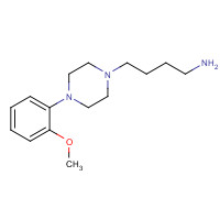 21103-33-3 4-[4-(2-methoxyphenyl)piperazin-1-yl]butan-1-amine chemical structure