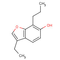 194855-41-9 3-ethyl-7-propyl-1-benzofuran-6-ol chemical structure
