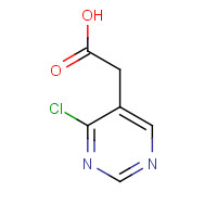 389799-46-6 2-(4-chloropyrimidin-5-yl)acetic acid chemical structure