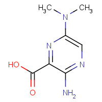 5242-15-9 3-amino-6-(dimethylamino)pyrazine-2-carboxylic acid chemical structure
