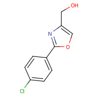 22087-22-5 [2-(4-chlorophenyl)-1,3-oxazol-4-yl]methanol chemical structure