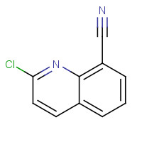 1231761-07-1 2-chloroquinoline-8-carbonitrile chemical structure