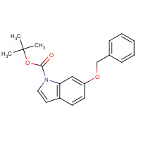 933474-39-6 tert-butyl 6-phenylmethoxyindole-1-carboxylate chemical structure