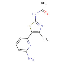 887310-18-1 N-[5-(6-aminopyridin-2-yl)-4-methyl-1,3-thiazol-2-yl]acetamide chemical structure